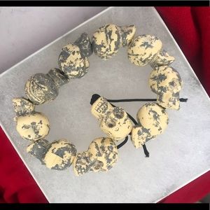 Skeleton stretch bracelet